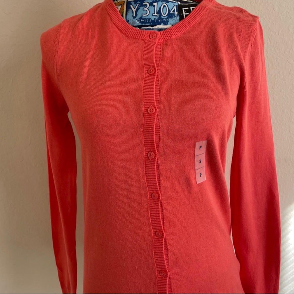 NWT Orange Cardigan